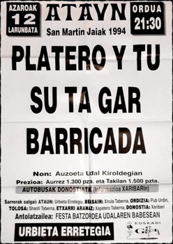 carteles y anuncios
