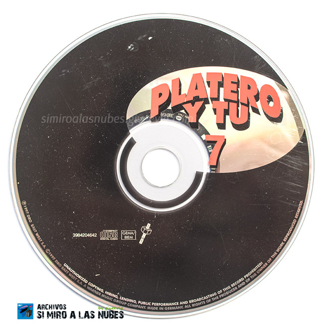 Galleta del CD de 7