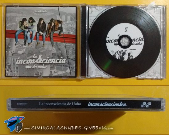 disco inconscientes mal escrito