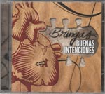 Portada del primer álbum de Bringas 'Buenas intenciones' (2012)