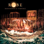 Portada del álbum en directo de Robe 'Bienvenidos al temporal' (2018)