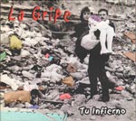 Portada del tercer álbum de La Gripe 'Tu infierno' (2022)