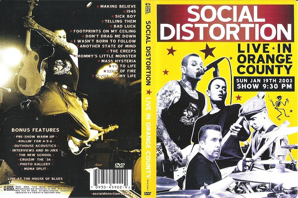 Portada y contraportada del DVD oficial