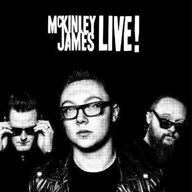 portada del disco de McKinley James 'Live!'