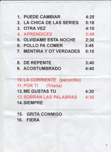 set-list