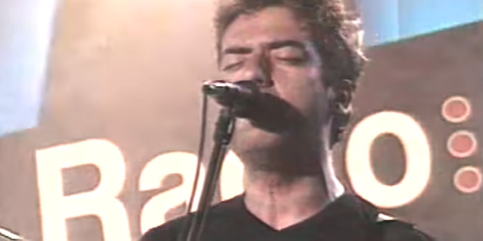 Captura de vídeo del concierto de Reincidentes en Radio 3